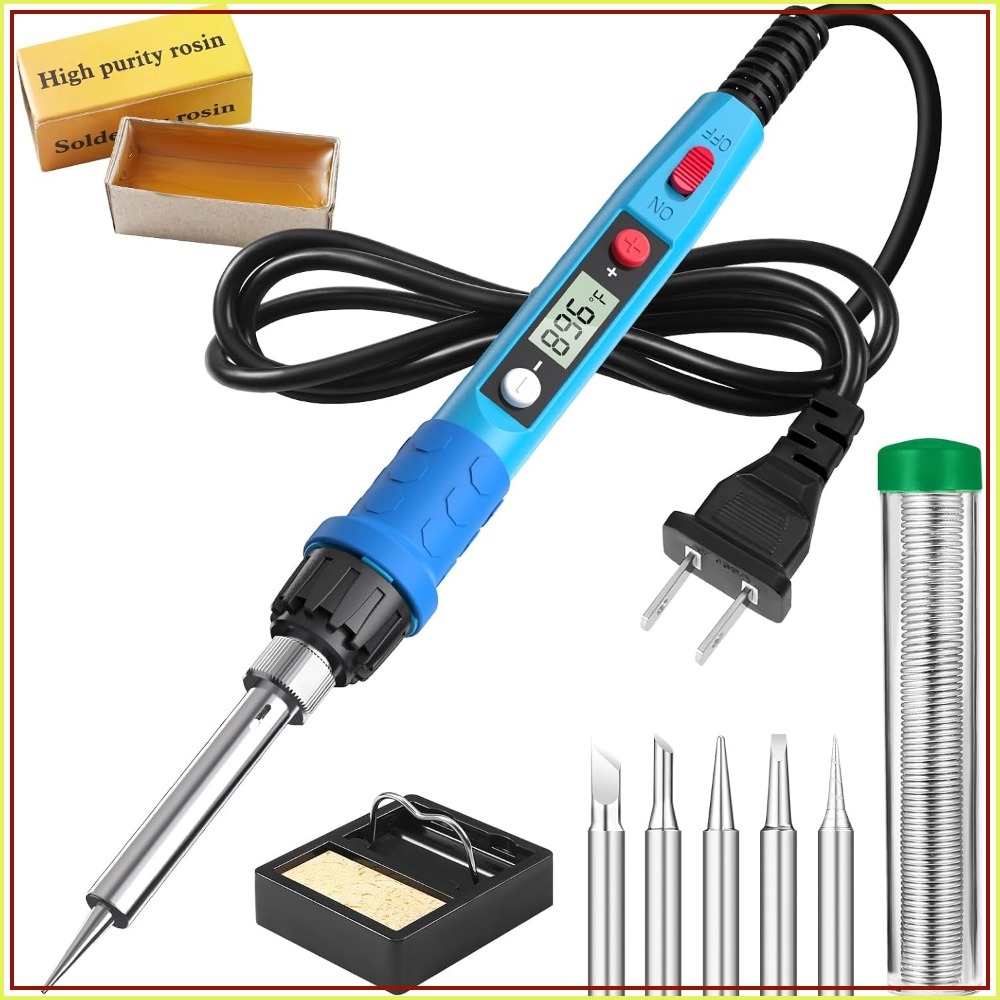 Electronics & Gadgets Starting With C - Soldering Iron Kit 80W LCD Digital