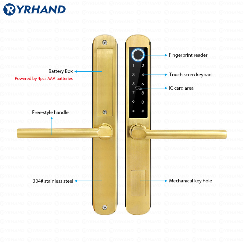 IP66 Gold Stainless steel Slid - Unique Electronics Gadgets review and price