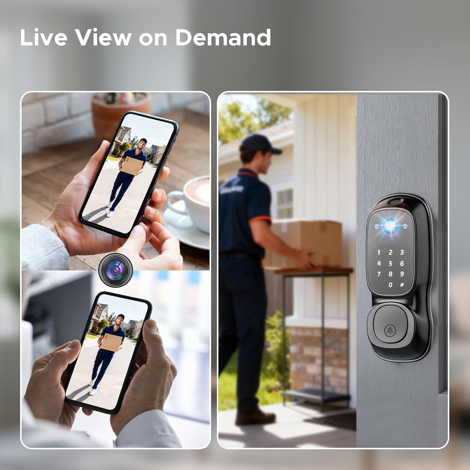 Tuya Wifi Smart Door Lock ‎Cam - Electronics & Gadgets Beginning With D review and price