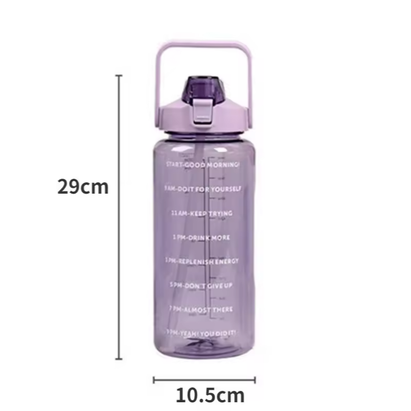 2 Liters Straw Plastic Water B - Smart Water Bottle Tracker review and price