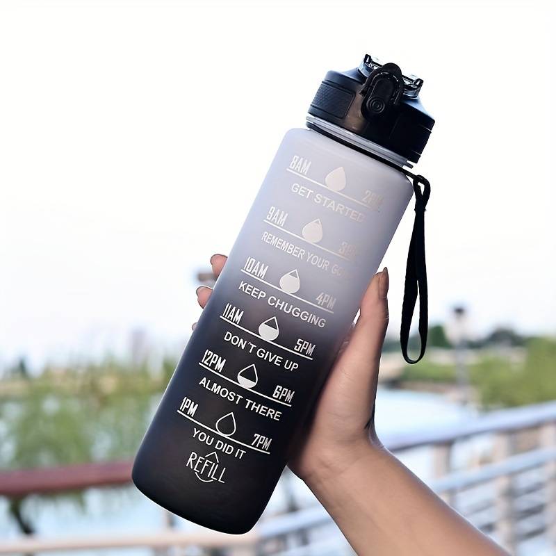 Gradient Color 1000mL Large Ca - Smart Water Bottle Tracker review and price