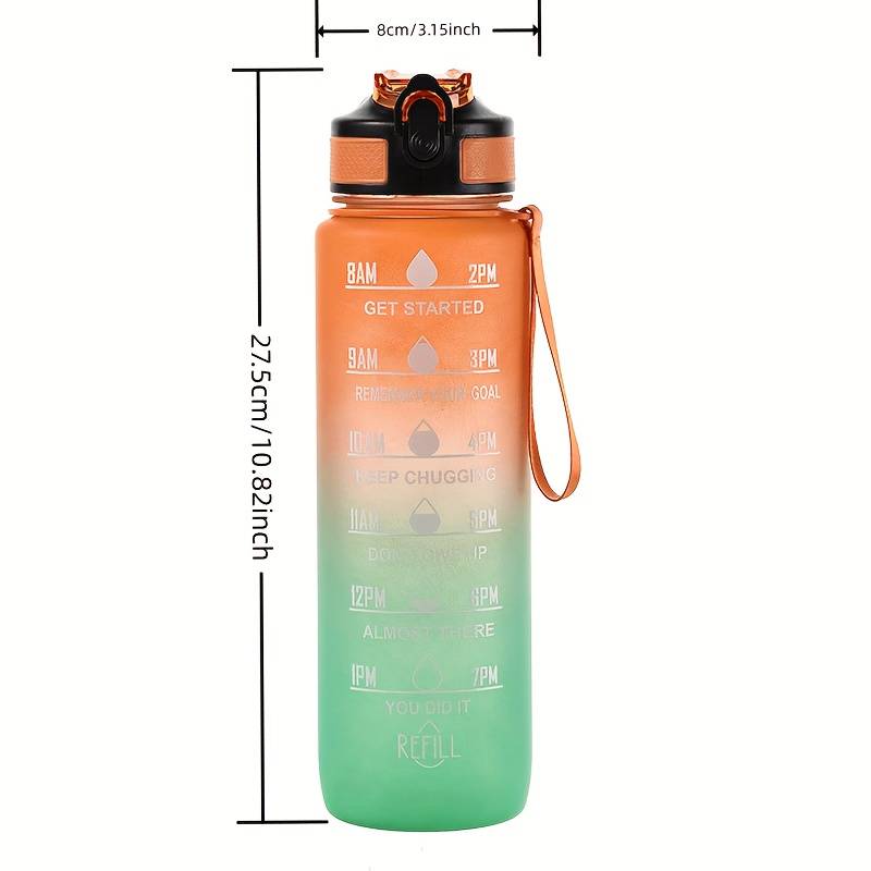 Gradient Color 1000mL Large Ca - Smart Water Bottle Tracker review and price