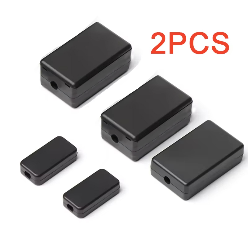 2PCS Plastic Waterproof Black  - Unique Electronics Gadgets review and price