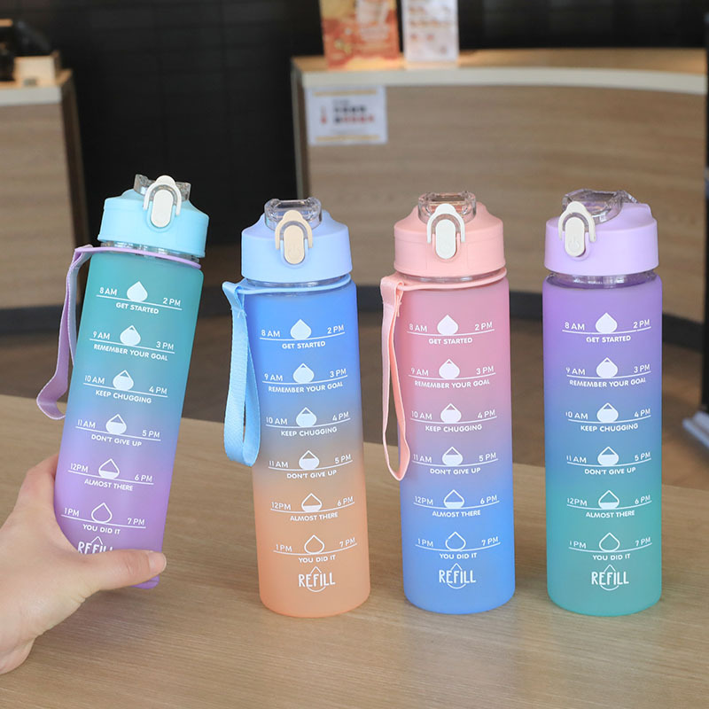 700ML Running Water Bottle Sof - Smart Water Bottle Tracker review and price