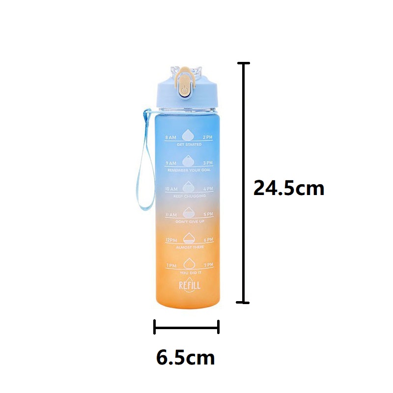 700ML Running Water Bottle Sof - Smart Water Bottle Tracker review and price