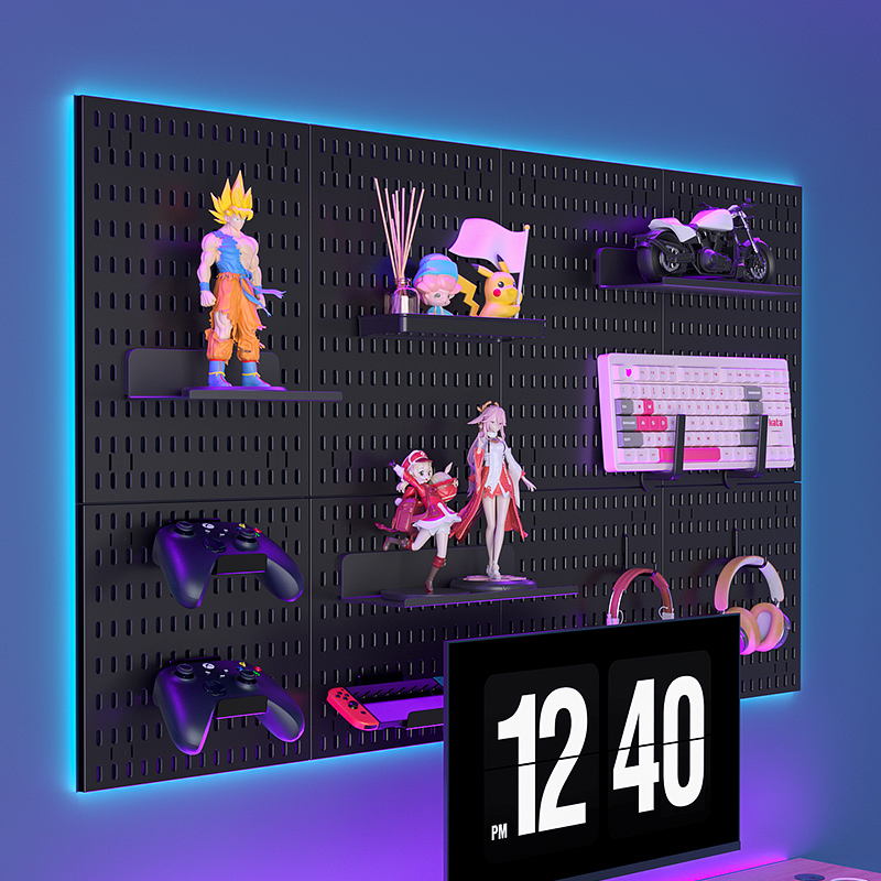 Wall-mounted Pegboard, Drill-f - Unique Electronics Gadgets review and price