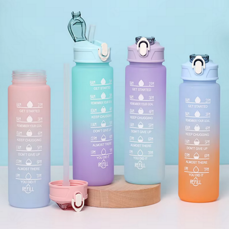 Sports Water Bottle with Time- - Smart Water Bottle Tracker review and price