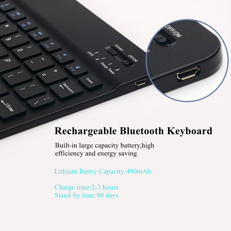 7 Colors RGB Bluetooth Keyboar - Wireless Keyboard Mini review and price